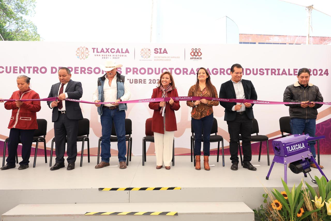 Fortalece gobernadora Lorena Cuéllar empresas rurales de Tlaxcala
